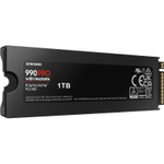 Твердотельный накопитель SSD 1Tb Samsung 990 PRO M.2 PCI-E NVMe 2.0 Gen 4.0 x4 (R7450/W6900MB/s) с радиатором