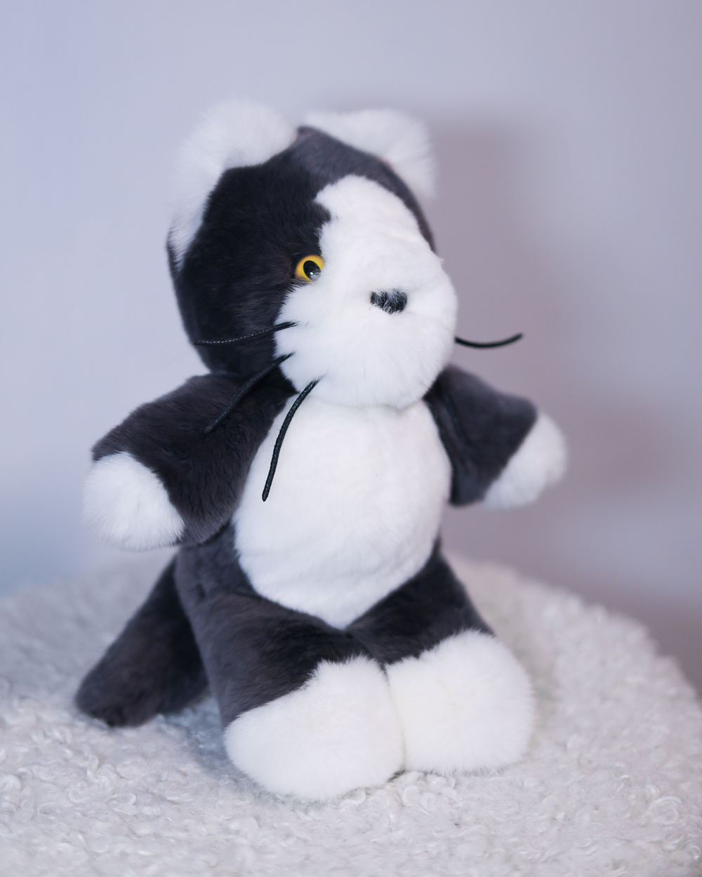 Кот Кузя (темный графит)