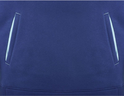 Мужская теннисная кофта Babolat Exercise Hood Sweat Men - estate blue
