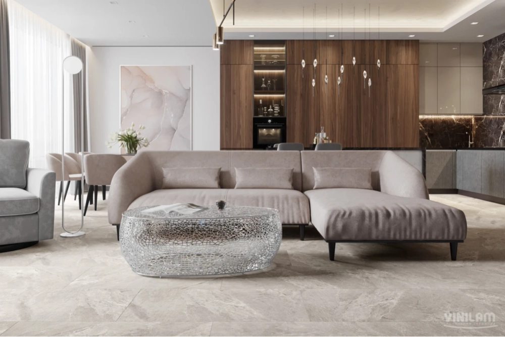 Кварц-винил Клеевой LVT Vinilam Ceramo Stone Glue 950x475 LVT 2,5 мм Тосканский Камень 4.513 м2