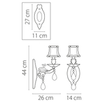 Настенный светодиодный светильник Lightstar Faraone 701611