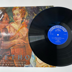 Винтажная виниловая пластинка LP Beethoven Бетховен, Piano Sonatas In E Flat Major, Op. 31 - In A Major, Op. 101 (Чехословакия 1962)