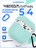 Чехол для Airpods 4 Gurdini силиконовый мятный