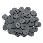 Пуговицы 2 прокола 28L=18 мм, (Black (черный)) NE63, 72 шт