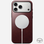 Чехол Nomad Modern Leather Case Horween для iPhone 17 Pro Max Burgundy