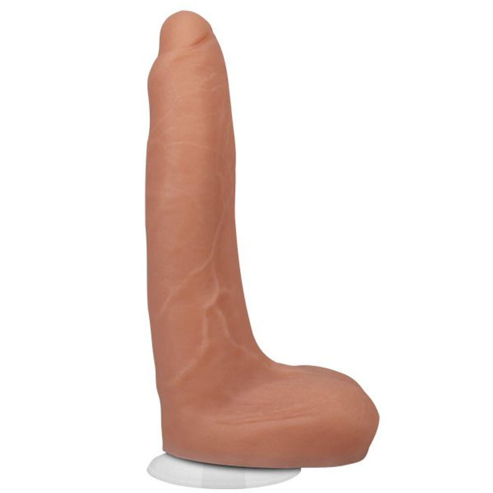 Телесный фаллоимитатор на съемной присоске Owen Gray Signature Cocks - 23,5 см. (Цвет: телесный)