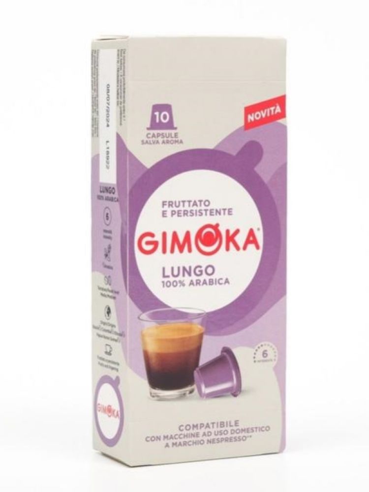 Кофе в капсулах Gimoka Lungo, 10 капсул