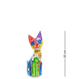 99-268 Фигурка «Кошка» н-р из трех 30,25,20 см (албезия, о.Бали)
