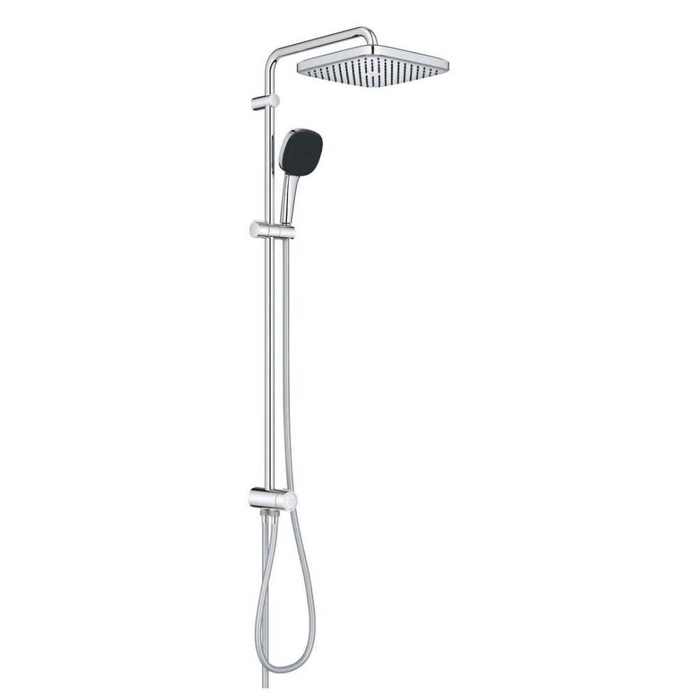 Душевая система с дивертором GROHE Vitalio Comfort 250, штанга 920 мм, 8.5 л/мин, хром (26986001)