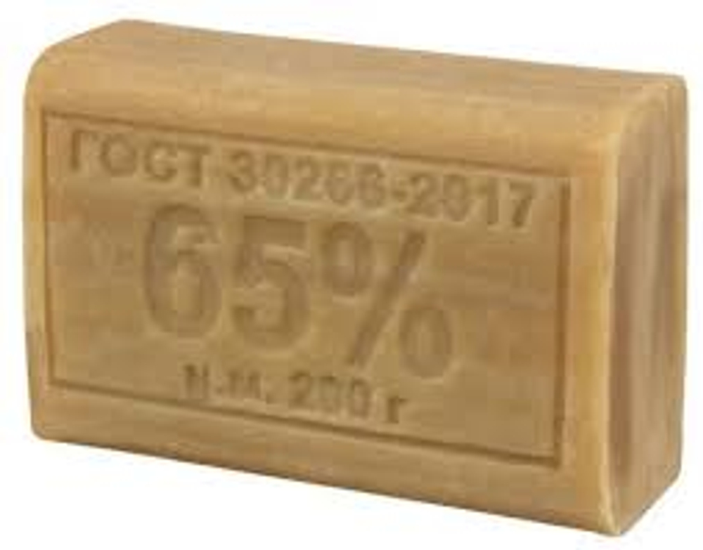 Мыло хозяйственное 65% 200гр. Меридиан /60