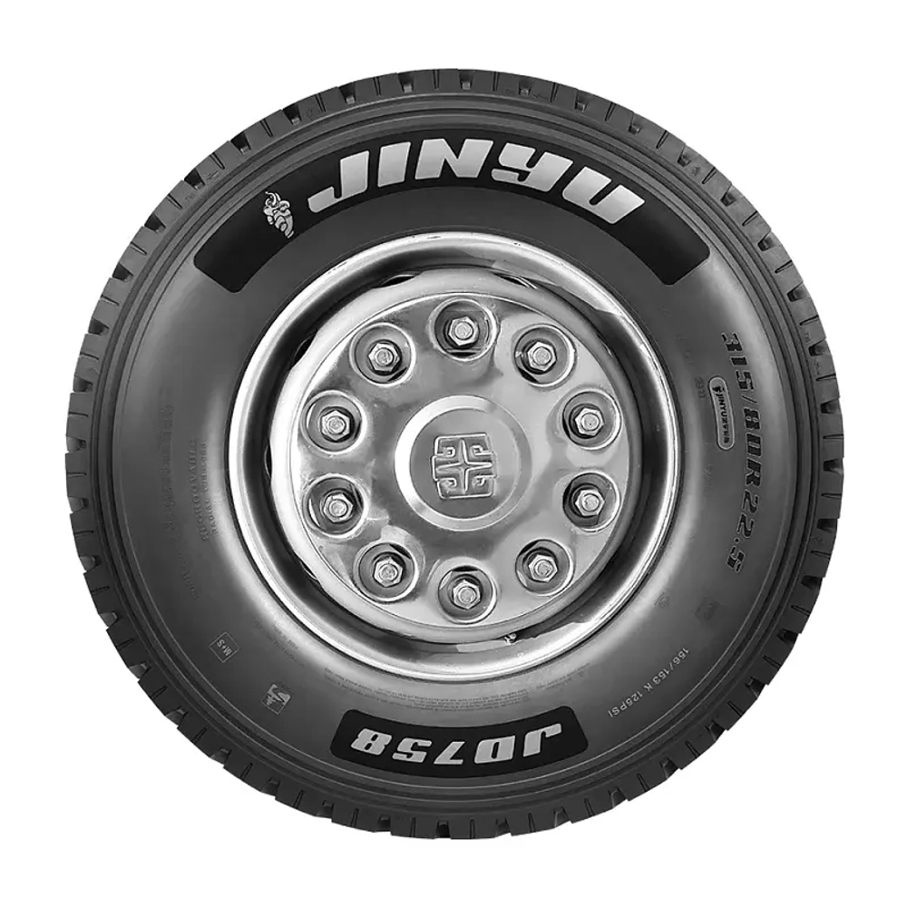 Шина 315/80R22,5 20 156/153 K TL JD758 JINYU Карьерная.