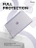 Чехол книжка для iPad 7/8/9 10,2"Gurdini Slim Case полиуретановый лаванда