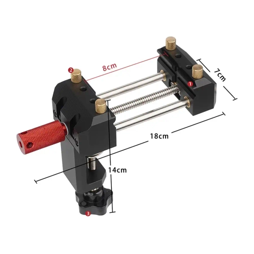 Верстачные прецизионные тиски Woodwork CLM-070