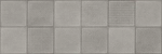 Настенная плитка Alma Ceramica TWU3090CUB70R Cube 30x90 серая матовая под мозаику / пэчворк