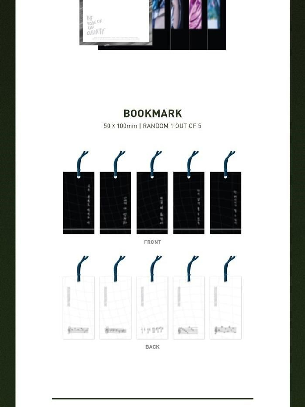 Альбом Day6 - The Book Of Us:Gravity 5th Mini Album 2 Version SET