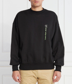 Худи VERTICAL INSTITUTIONAL CALVIN KLEIN JEANS - черный(J30J324119)
