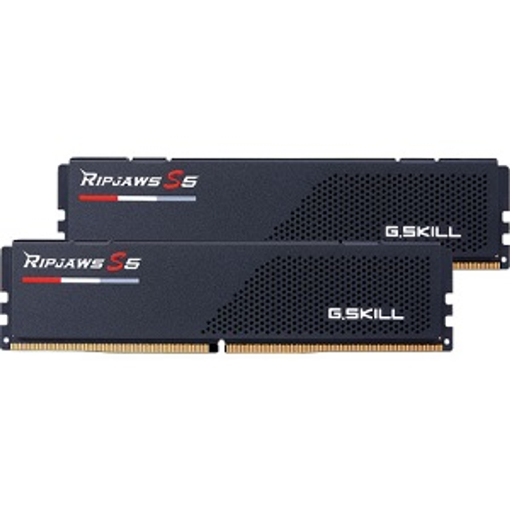 Оперативная память DIMM DDR5 64Gb, 5600Mhz, 2x32Gb, G.Skill Ripjaws S5 Black (F5-5600J3636D32GX2-RS5K)