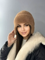 шапка ушанка зимняя пушистая
