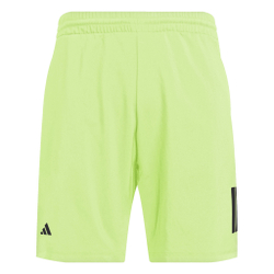 Мужские теннисные шорты Adidas Club 3 Stripes 9" - зеленый