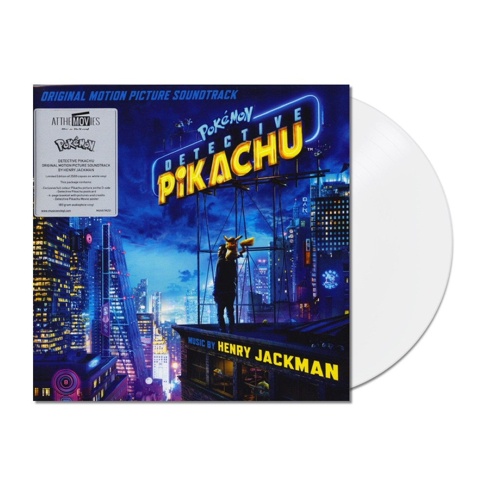 OST Pokémon Detective Pikachu (Coloured Vinyl)