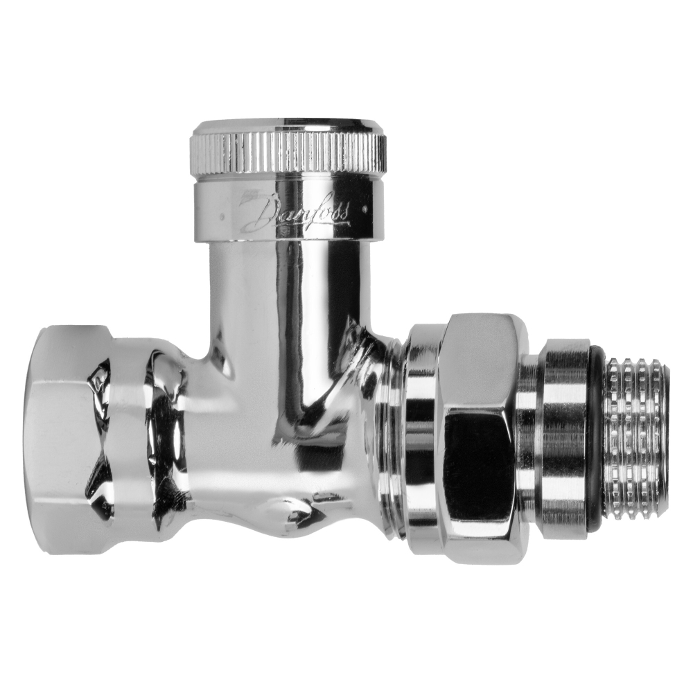Набор термостатический прямой Royal Thermo Design 1/2quot; Click (Хром) с термоголовкой Design (Хром)