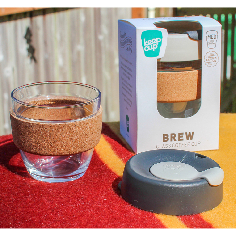 Кружка keepcup brew cork m 340 мл almond