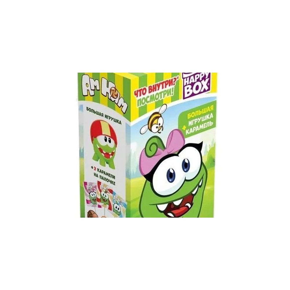 HAPPY BOX Ам Ням фигурка + карамель в коробке 30гр