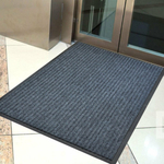 Коврик 80*120см влаговпитывающий ребристый FLOOR MAT "Стандарт", серый