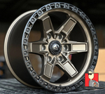 Комплект дисков Fuel Off Road 17x9 et-12 6x139.7