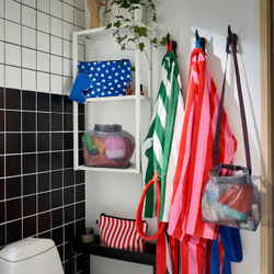 IKEA SPJUTSÖ  (ИКЕА СПЙУТСЁ)  -  Водонепроницаемая сумка 16х12х24 см/2.5 л