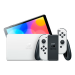 Портативная игровая консоль Nintendo Switch (OLED-модель), White (Белый)