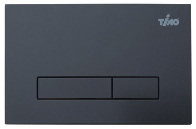 Кнопка смыва TIMO INARI FP-003MB (250x165) matt black, шт
