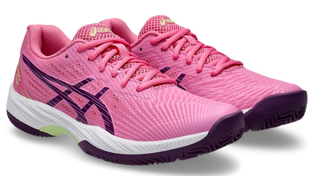 Женские  кросовки для Padel Asics Gel-Game 9 Padel - dragon fruit/deep mauve