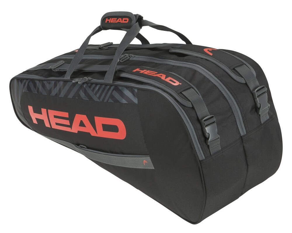 Сумка теннисная Head Base Racquet Bag M - black/orange