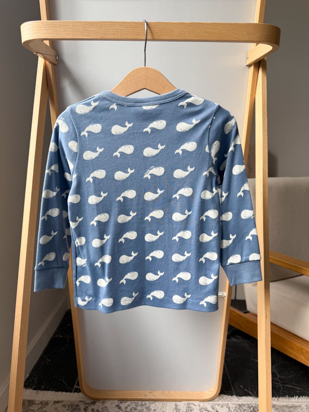 Хлопковый лонгслив Petit Bateau, 98