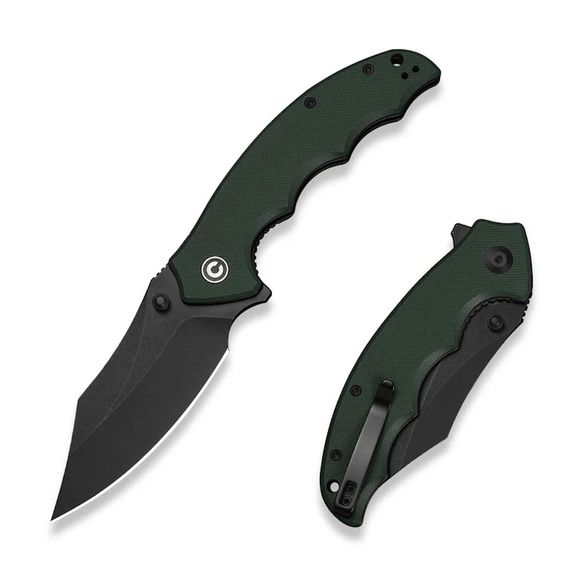 Цена наСкладной нож CIVIVI Pentad, сталь Nitro-V, рукоять G10, Teal Green