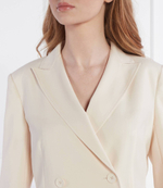 Хлопковый пиджак Weekend MaxMara - экрю(150410416)