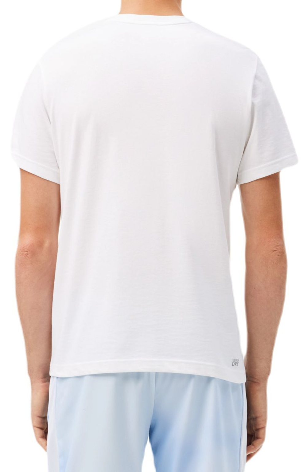 Мужская теннисная футболка Lacoste x Daniil Medvedev T-Shirt - белый