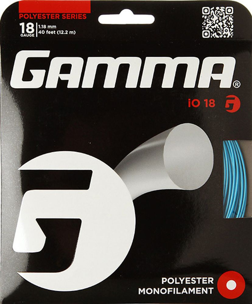 Струны теннисные Gamma iO (12.2 m) - blue