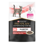 Паучи PRO PLAN VETERINARY DIETS DM St/Ox Diabetes Management для кошек при диабете с говядиной 85 г