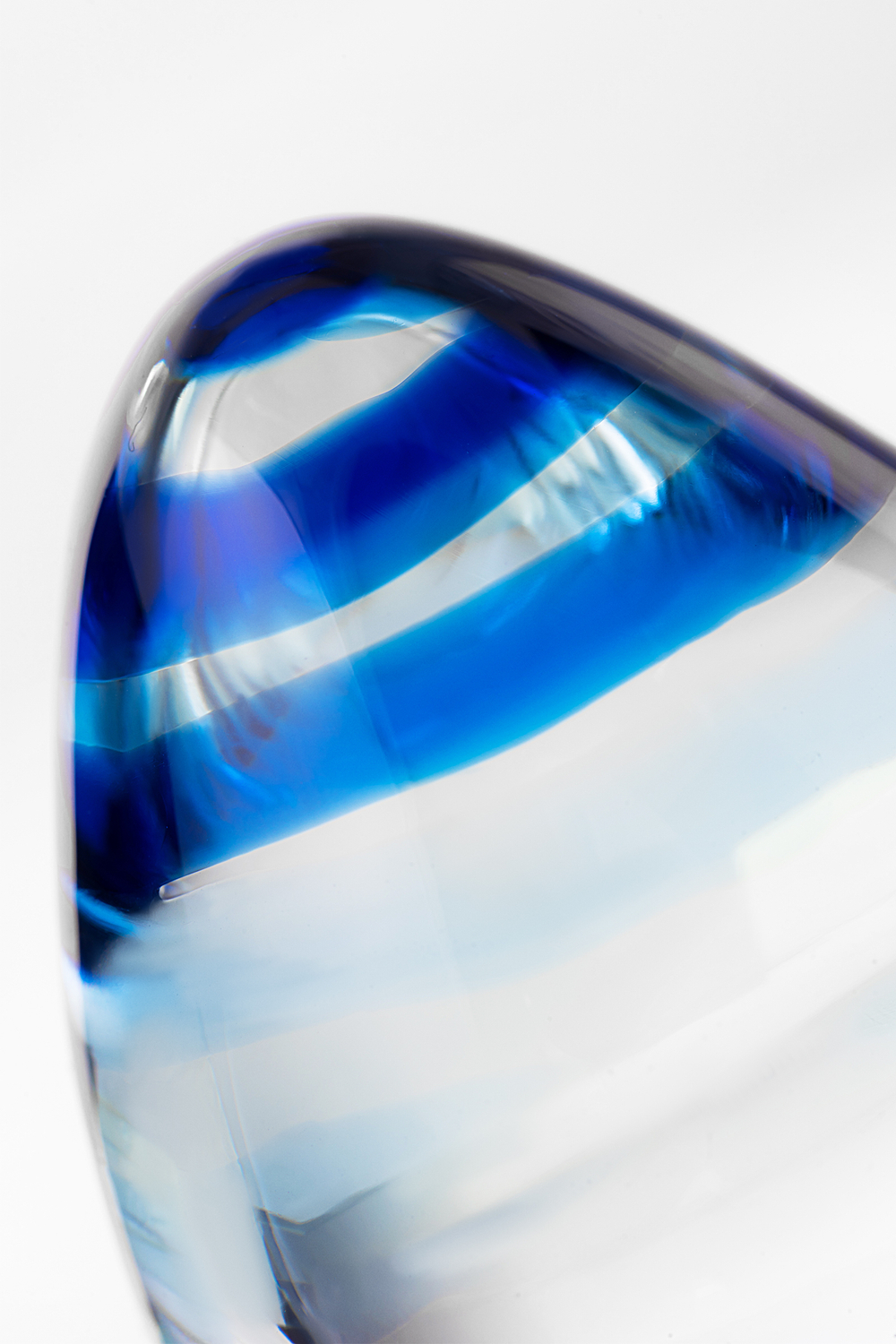 Анальная втулка Sexus Glass стекло прозрачная 11,5 см