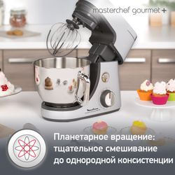 Кухонная машина Moulinex Masterchef Gourmet+ QA613DB1