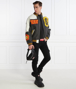 Кожаная куртка бомбер Kenzo - графитовый(FD65BL1409OH)