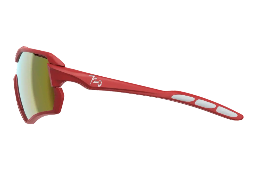 Спортивные очки 720armour V / Matte Ferrari Red / Ferrari Red Temple / Champion Gold Ti Lens