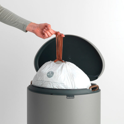Мусорный бак с педалью 40л FB Brabantia Минерально-серый