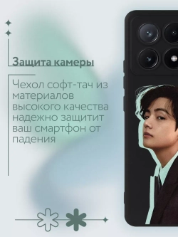 Чехол Xiaomi Poco X6 Pro с принтом
