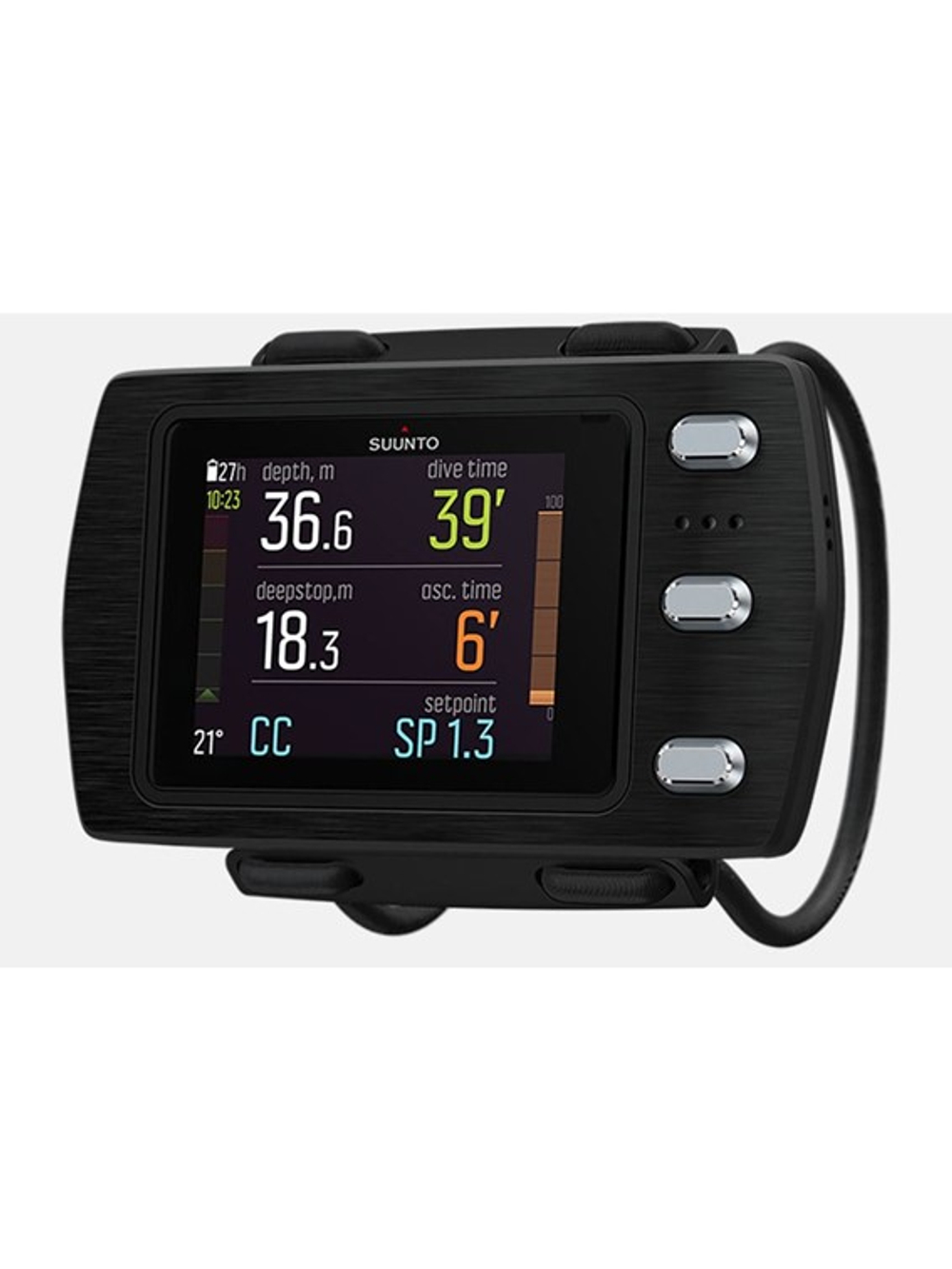 Дайв-компьютер SUUNTO EON STEEL BLACK WITH BOOT AND USB