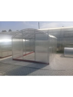 Теплица Агросфера-Прямостенная 3х6м из трубы 40х20мм, шаг 1м