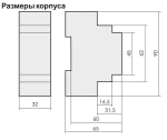 Регулятор температуры RT-820M-RTC 16А 24-264В DC/30-264В AC(работа по недельной и суточной программе; диап. температур от -30 до +140град.С многофункц. цифровая индикация; выносной датчик RT823 в компл.)