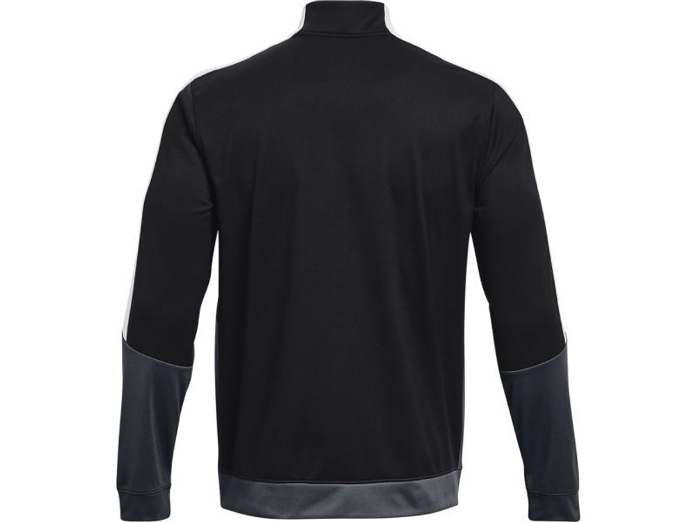 Мужская теннисная кофта Under Armour Tricot Jacket - black/pitch gray